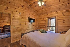 Private Cabin w/ Furnished Porch on < 3 Acres!