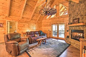 Private Cabin w/ Furnished Porch on < 3 Acres!
