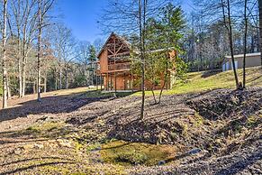 Private Cabin w/ Furnished Porch on < 3 Acres!