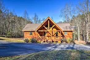 Private Cabin w/ Furnished Porch on < 3 Acres!