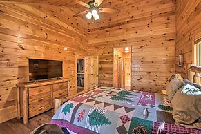 Private Cabin w/ Furnished Porch on < 3 Acres!