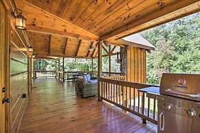 Private Cabin w/ Furnished Porch on < 3 Acres!