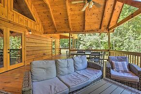 Private Cabin w/ Furnished Porch on < 3 Acres!