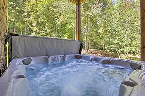 Private Cabin w/ Furnished Porch on < 3 Acres!