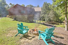 Private Cabin w/ Furnished Porch on < 3 Acres!