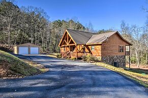 Private Cabin w/ Furnished Porch on < 3 Acres!