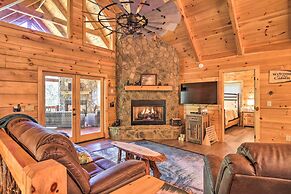 Private Cabin w/ Furnished Porch on < 3 Acres!