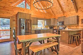 Private Cabin w/ Furnished Porch on < 3 Acres!