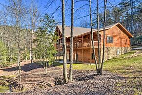 Private Cabin w/ Furnished Porch on < 3 Acres!