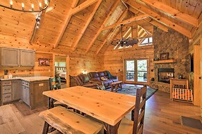 Private Cabin w/ Furnished Porch on < 3 Acres!