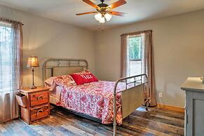 Summerville Getaway w/ Deck + On-site Creek!