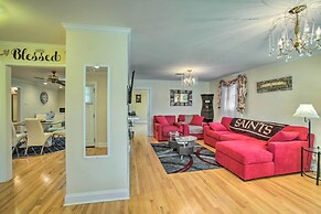 New Orleans Getaway - 5 Mi to French Quarter!