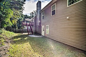 Spacious Acworth Home w/ Deck ~ 1 Mi to Lake