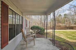 Dog-friendly Georgia Home w/ Grill & Fishing Pond!