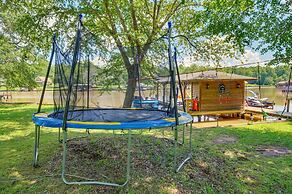 Waterfront Sparta Home w/ Game Room & Fire Pit!