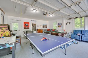 Waterfront Sparta Home w/ Game Room & Fire Pit!