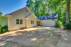 Waterfront Sparta Home w/ Game Room & Fire Pit!