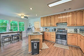 Waterfront Sparta Home w/ Game Room & Fire Pit!