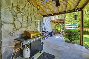 Waterfront Sparta Home w/ Game Room & Fire Pit!
