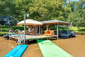 Waterfront Sparta Home w/ Game Room & Fire Pit!
