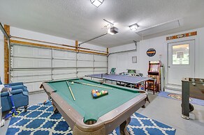 Waterfront Sparta Home w/ Game Room & Fire Pit!