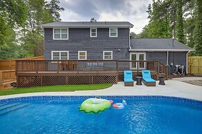 Riverdale Retreat w/ Private Pool & Game Room!