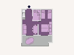 Vibrant Apartment With Pool-beahost