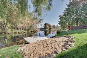 Lakefront Kalkaska Cottage w/ Fire Pit!