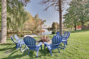 Lakefront Kalkaska Cottage w/ Fire Pit!