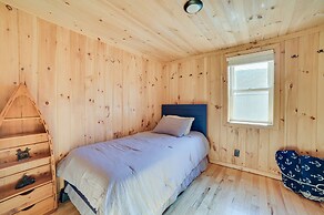 Lakefront Kalkaska Cottage w/ Fire Pit!