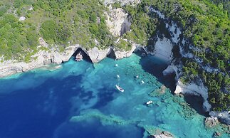 Villa Aloni in Paxi With 2 Bedrooms and 3 Bathrooms