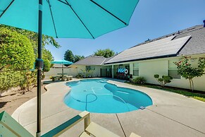Billiards & Private Pool: Bright Clovis Home!
