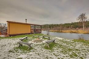 Bonners Ferry Cabin w/ Wraparound Deck & Views!