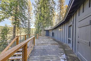 Bonners Ferry Cabin w/ Wraparound Deck & Views!