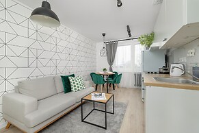 White and Green Apartment by Renters