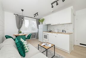 White and Green Apartment by Renters
