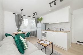 White and Green Apartment by Renters