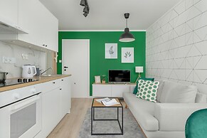 White and Green Apartment by Renters