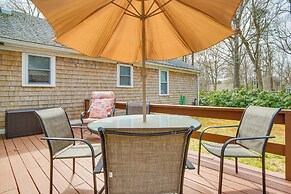 2 Mi to Covells Beach: Centerville Home w/ Deck