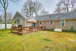 2 Mi to Covells Beach: Centerville Home w/ Deck