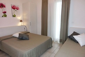 Luminous Flat With Attic in a Residence With Pool