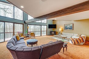 Eclectic Hubertus Home w/ Game Room & Fire Pit!