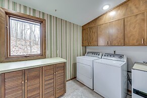 Eclectic Hubertus Home w/ Game Room & Fire Pit!