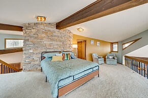 Eclectic Hubertus Home w/ Game Room & Fire Pit!