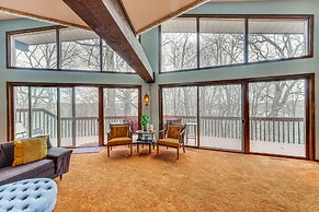 Eclectic Hubertus Home w/ Game Room & Fire Pit!