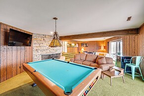 Eclectic Hubertus Home w/ Game Room & Fire Pit!