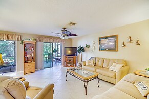 Sebastian Home w/ Screened Lanai: 8 Mi to Beach!