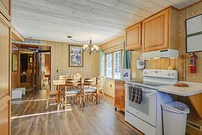 Lakefront Townsend Cabin w/ Fire Pit & Dock!