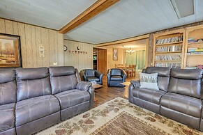 Lakefront Townsend Cabin w/ Fire Pit & Dock!