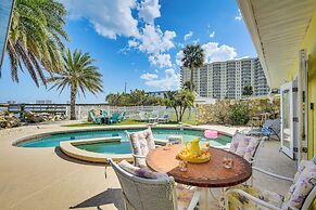 Waterfront Daytona Escape w/ Pool & Game Room!